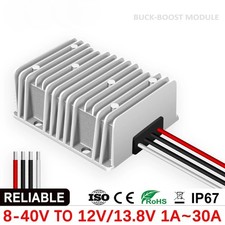 DC 8-40V to 12V/13.8V 3-30A